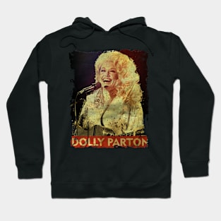 TEXTURE ART-Dolly Parton - RETRO STYLE 1 Hoodie